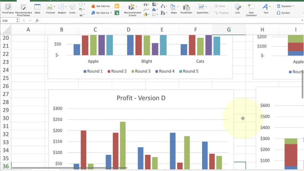 Excel Charts 1 The Six Types Of Bar Charts YouTube
