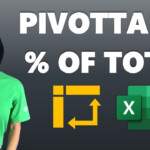 Excel PivotTable Add Percentage Of Total Column YouTube