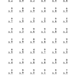 Minute Math Multiplication Worksheets Mad Minute Math Math Minutes
