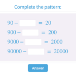 Number Patterns Practice With Math Games