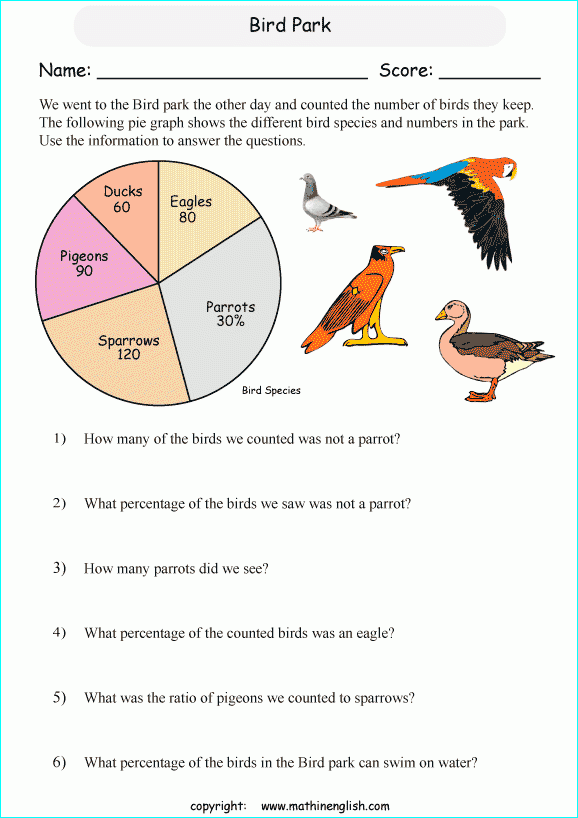 Printable Primary Math Worksheet For Math Grades 1 To 6 Based On The 