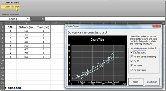  Fix And Clean Multiple Chart Elements In Excel Workbook With Clear 