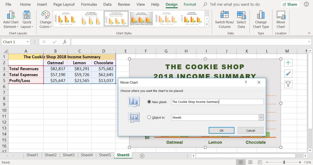 How To Create A Column Chart In Excel