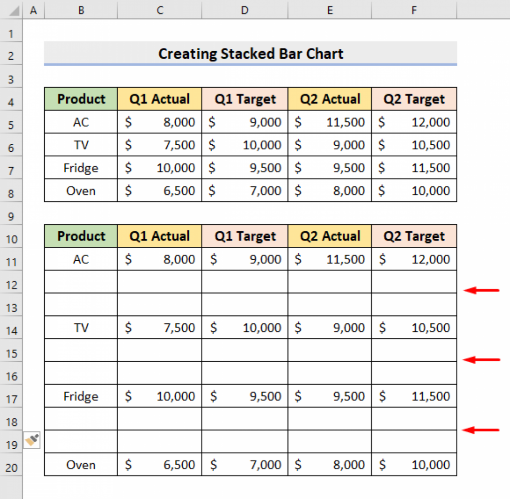 How To Create Stacked Bar Chart For Multiple Series In Excel ExcelDemy