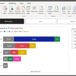POWER BI SLICER WITH AND CONDITION TO FILTER STACKED BAR CHART FOR