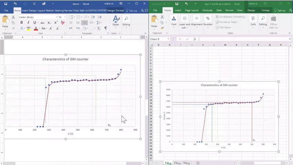 Transferring Tables And Graphs From Excel To Word YouTube